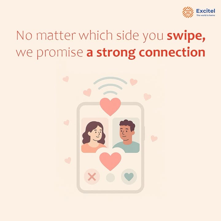 Love has no limit and with Excitel, neither does your Data This Valentines Day, love limitless with Excitel ValentinesDay...