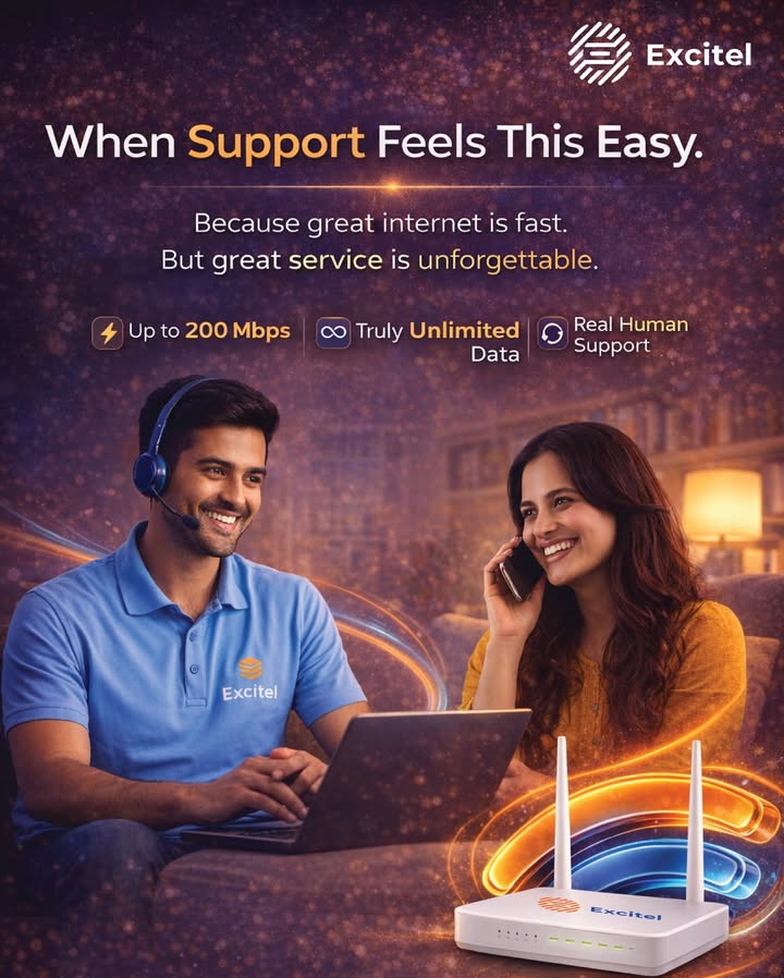 Fast internet is great. But support that actually listens Thats unforgettable