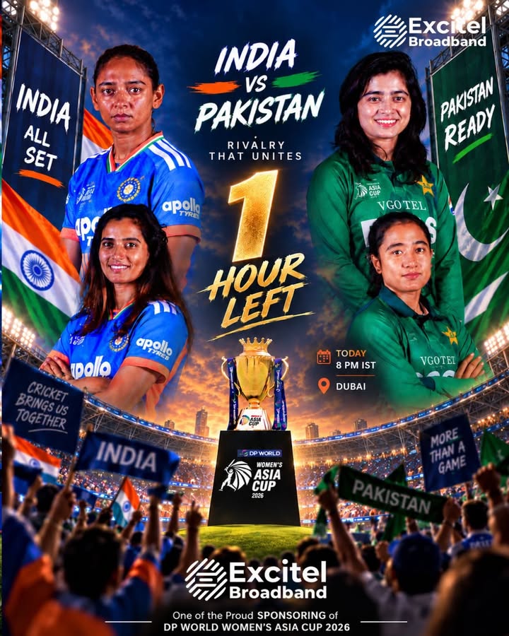 Just 1 hour to go The most awaited rivalry is almost here