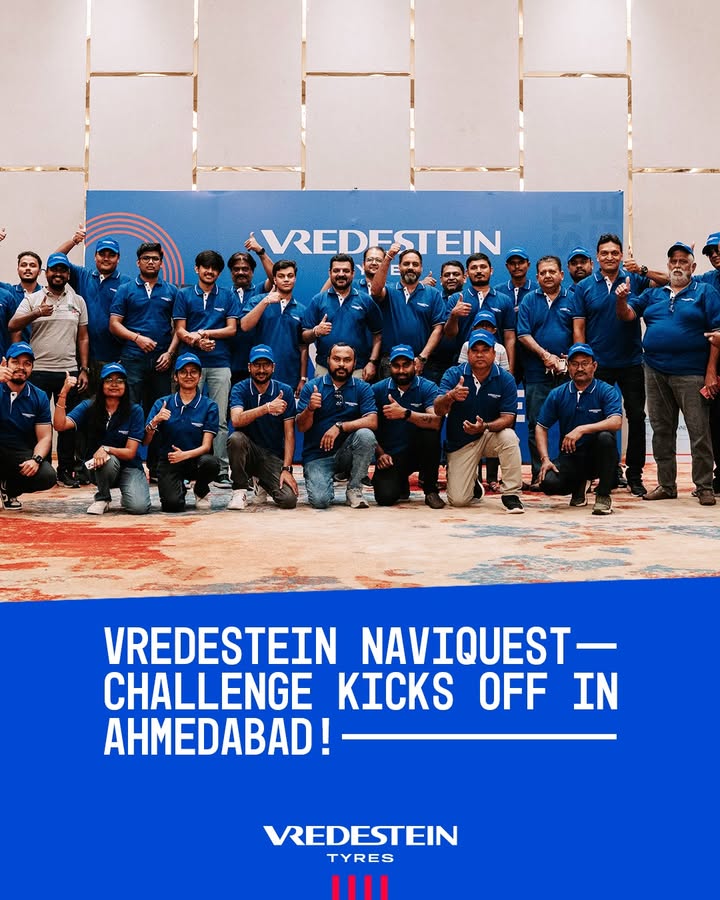 Passion, performance, and pure excitement Ahmedabad launched the Vredestein NaviQuest Challenge with an unforgettabl...