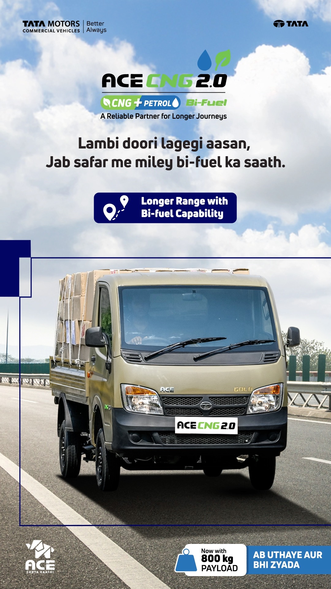 With the Tata Ace CNG 2