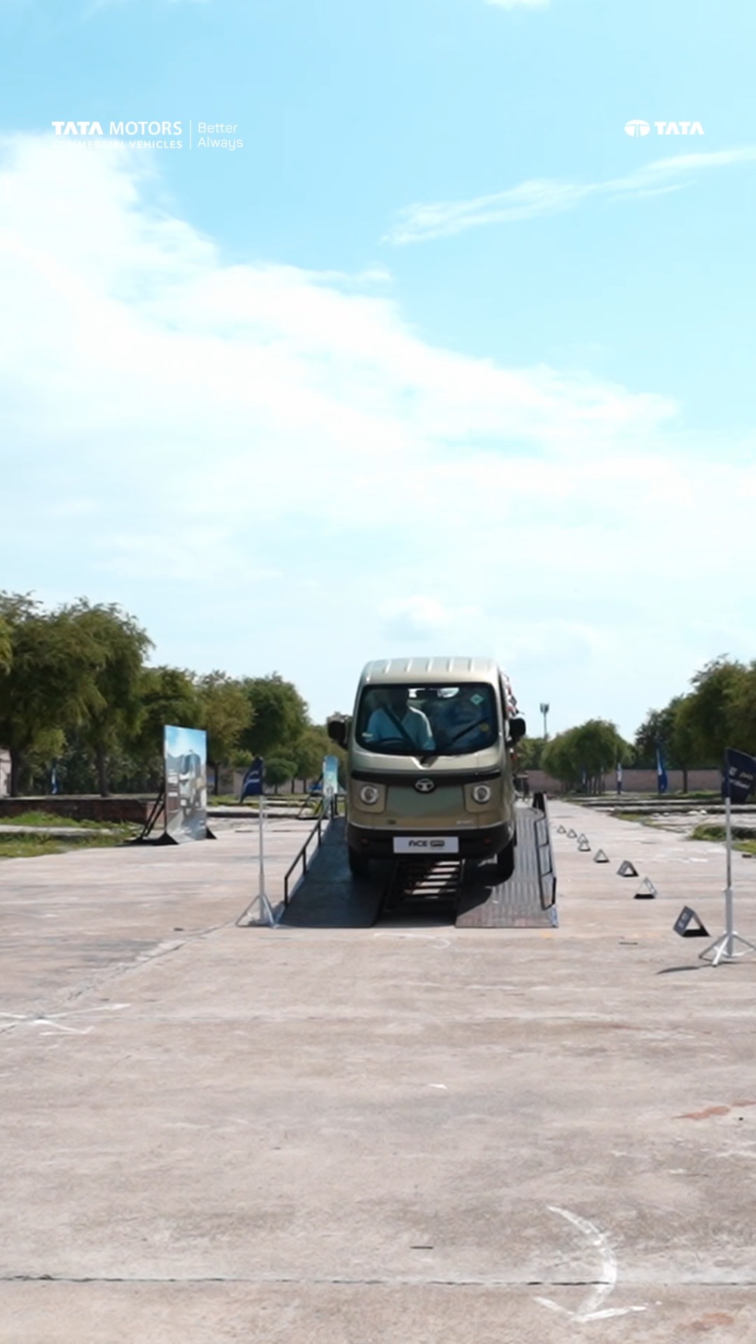 The all new ACE Pro has been launched in Lucknow. It is Indias most affordable mini truck, starting from 3