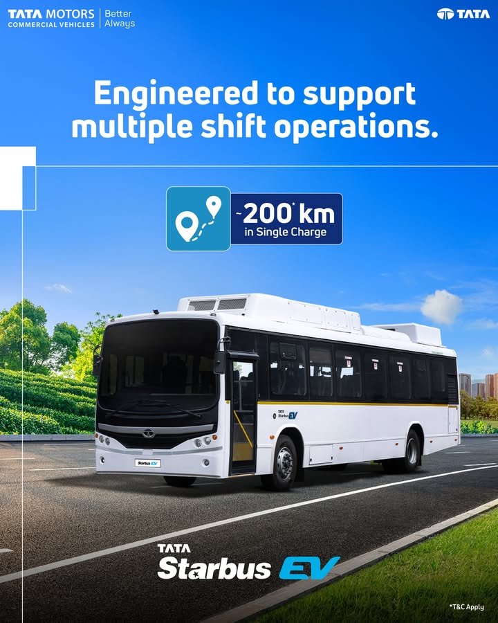The Tata Starbus EV is engineered to keep up with the pace of modern transit
