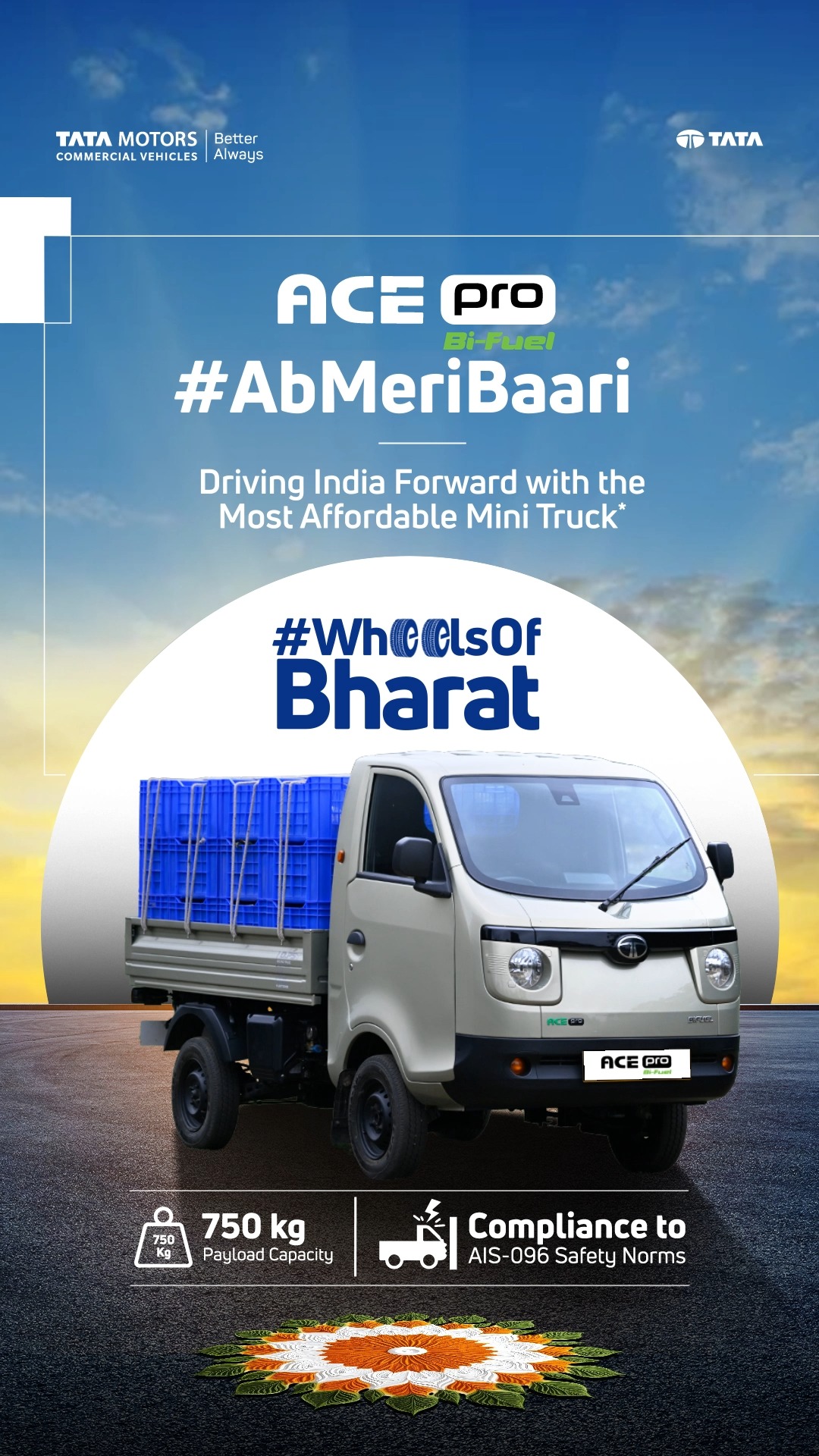  AbMeriBaari to drive progress and growth with the all new Ace Pro powering the WheelsOfBharat forward