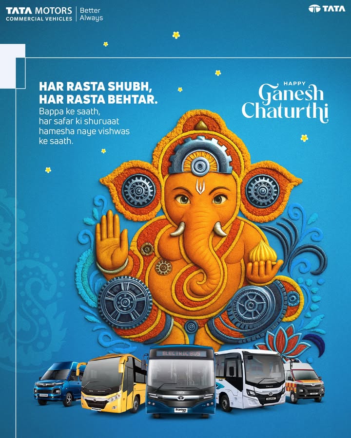 This Ganesh Chaturthi, may Bappas blessings bring happiness to your home and success to your work