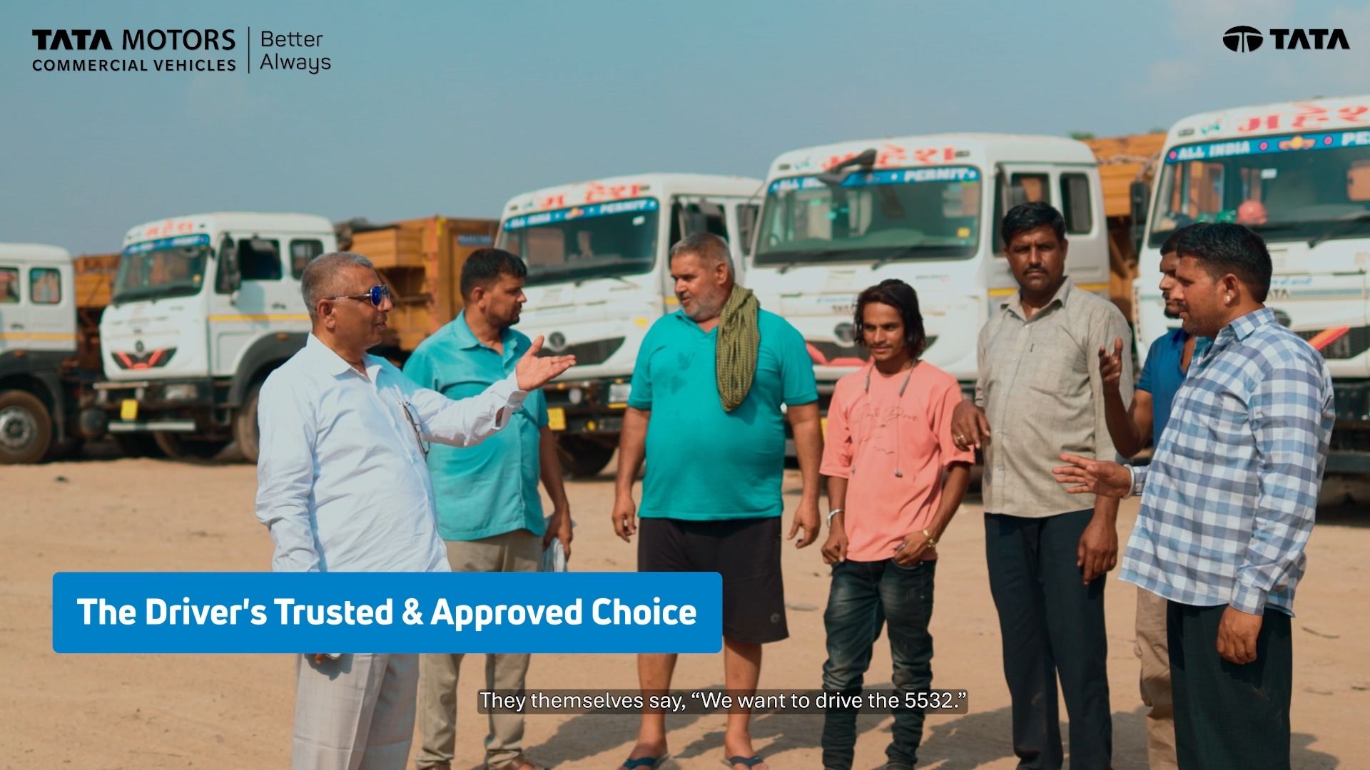 With a fleet of over 1,000 vehicles, Mahesh Transport Company in Rajasthan counts on the Tata Signa 5532 for dependable performance and lasting value With a fleet of over 1,000 vehicles, Mahesh Transport Company in Rajasthan counts on the Tata Signa 5532 for dependable perf...