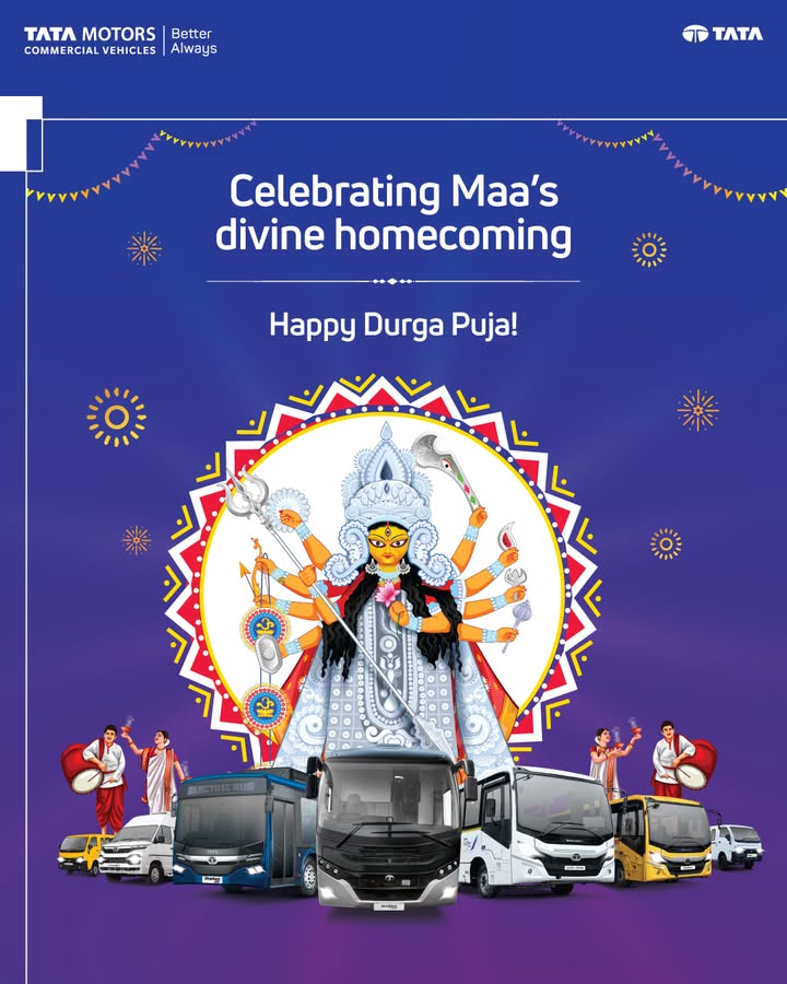This Durga Puja, may Maa Durgas homecoming bring strength, joy, and prosperity into your life. Let every journey be safe, every effort fruitful, and every celebration full of togetherness. Wishing you and your loved ones a blessed and joyous Durga Puja This Durga Puja, may Maa Durgas homecoming bring strength, joy, and prosperity into your life