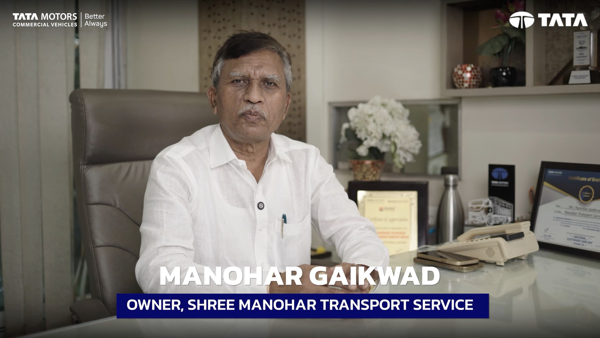 Hear from Mr. Manohar Gaikwad, owner of Shree Manohar Transport Service, Maharashtra Hear from Mr. Manohar Gaikwad, owner of Shree Manohar Transport Service, Maharashtra