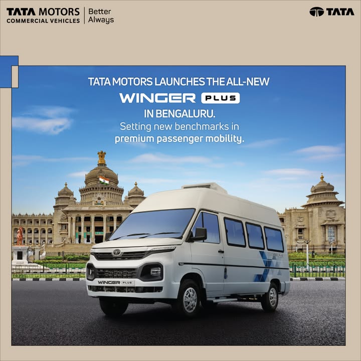 Bengalurus vibrant cityscape and growing travel needs just got an upgrade The All New Tata Winger Plus makes its grand debut in style A 9 seater luxury van built for staff commutes, long routes, tourism, and more Bengalurus vibrant cityscape and growing travel needs just got an upgrade The All New Tata Winger Plus makes its grand debu...
