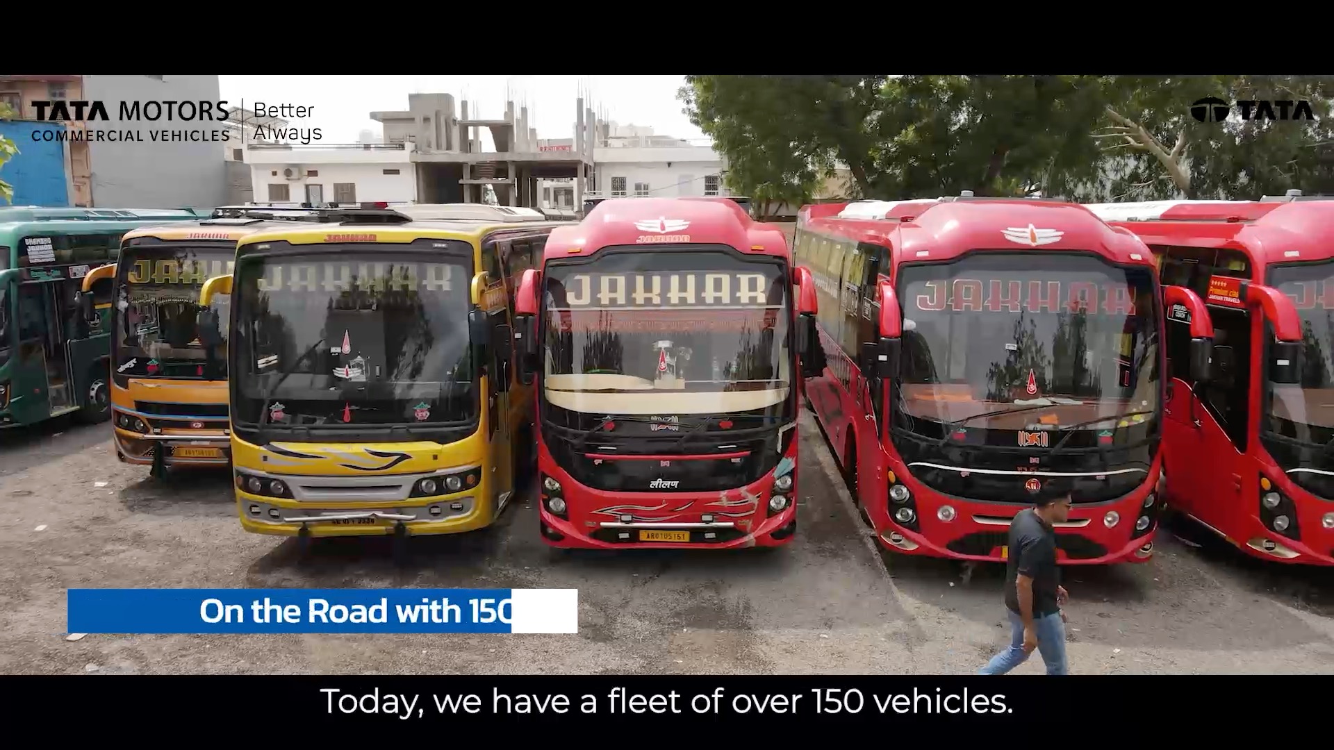 Meet Mr. Prashant Jakhar, owner of Jakhar Travels, Rajasthan. With a fleet of over 150 buses, he trusts the Tata LPO 1822 EMR for better comfort and performance Meet Mr. Prashant Jakhar, owner of Jakhar Travels, Rajasthan