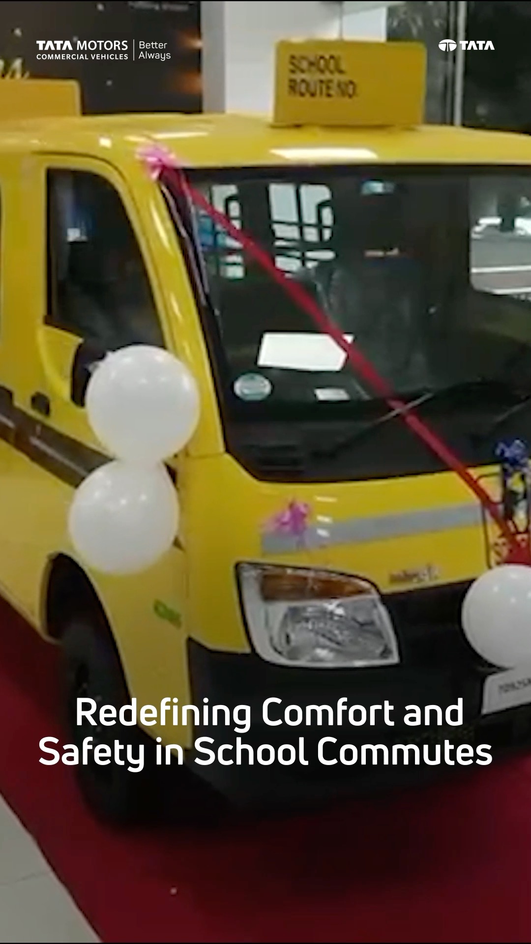We are proud to celebrate the delivery of Maharashtras first Tata Magic School Van