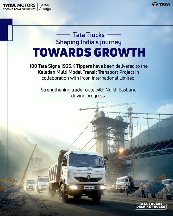 Were proud to deliver 100 Tata Signa 1923