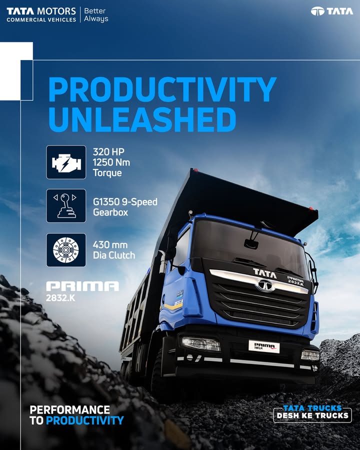 The Tata Prima 2832
