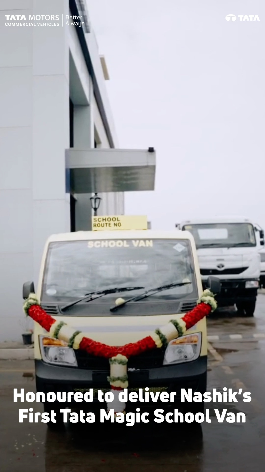 Proud to deliver Nashiks first Tata Magic School Van A heartfelt thank you to the union leaders for joining us in this mile...