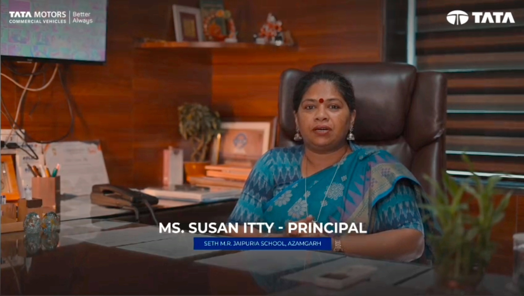 Hear from Ms. Susan Itty, Principal, and Mr. Shesh Nath, Transport Manager of Seth M.R
