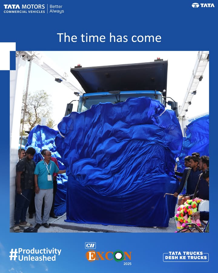 The time has come. Make way for our new high performance tippers Inaugurated by Mr