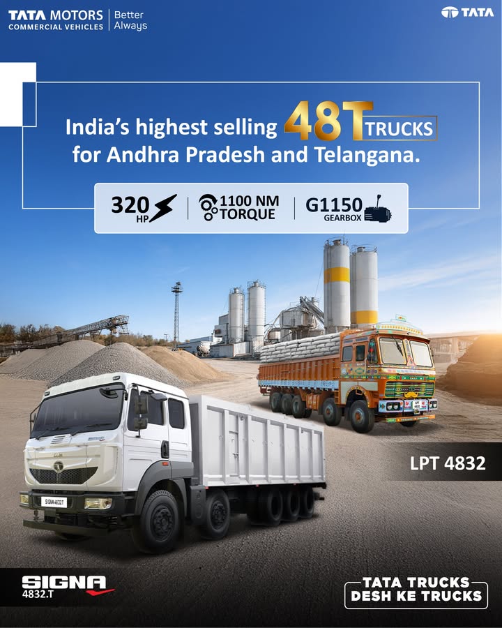 Trusted across Andhra Pradesh and Telangana, the Signa 4832