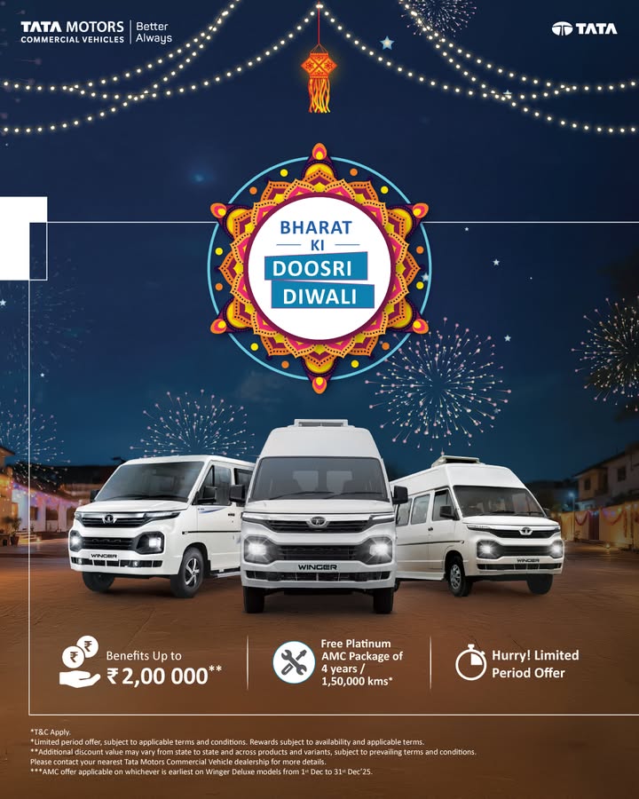 Bharat Ki Doosri Diwali adds more value to every mile with the Tata Winger