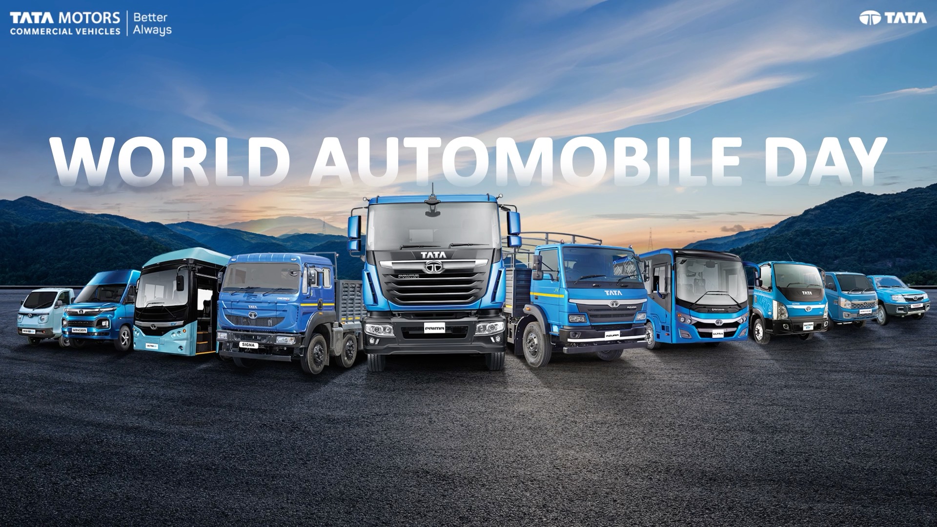 From everyday travel to long routes that keep work moving, the Tata Motors Commercial Vehicles range supports journeys acros...