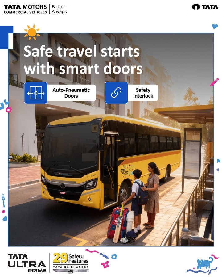 Smart doors that pause, sense, and protect, so, every child enters and exits safely, without rush or risk