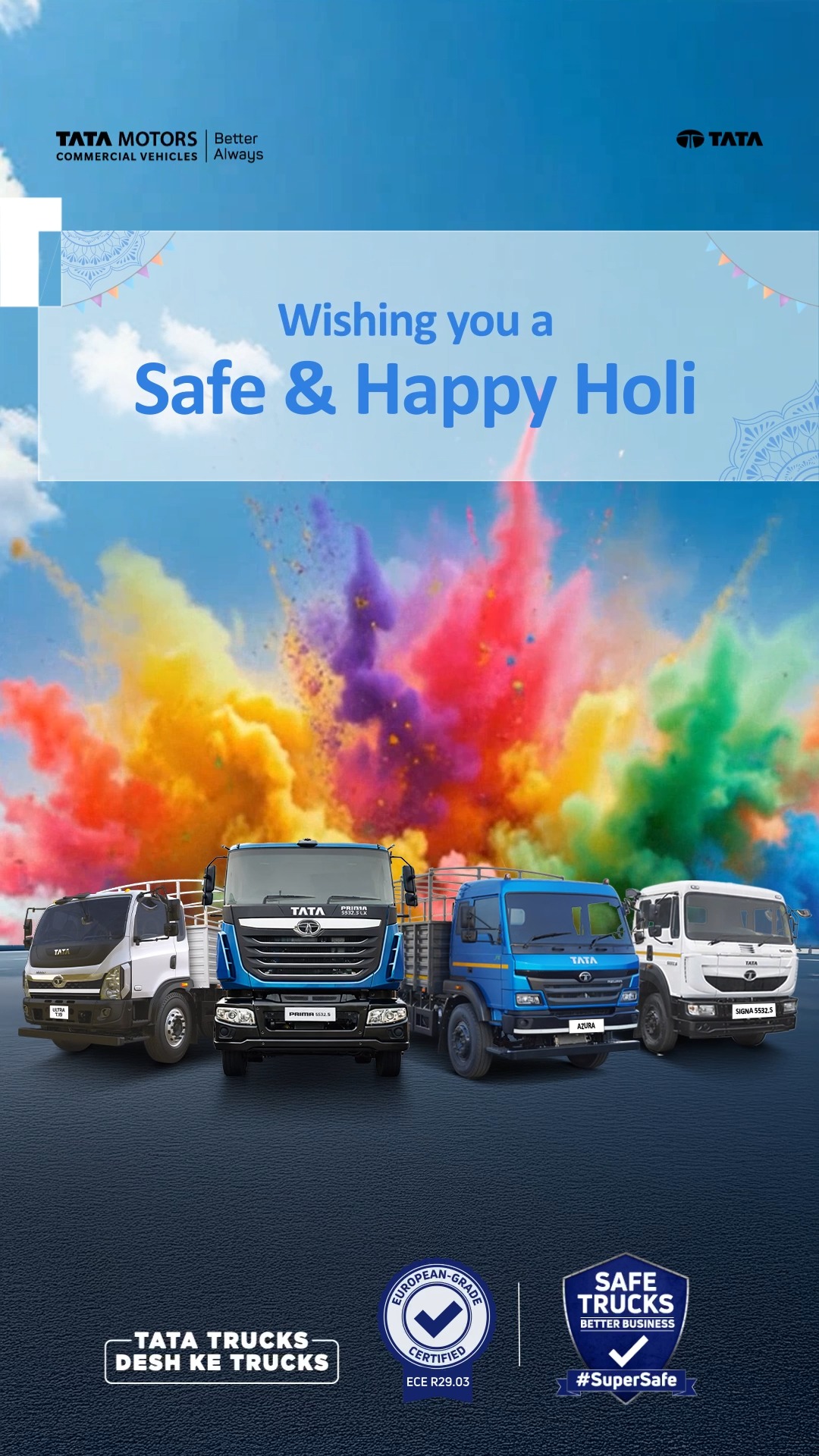 Before the first colour rises, every journey begins with responsibility and returns home safely