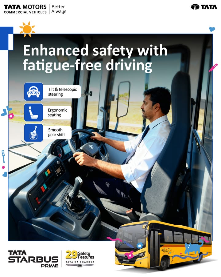 When the driver feels at ease, everyone stays safer