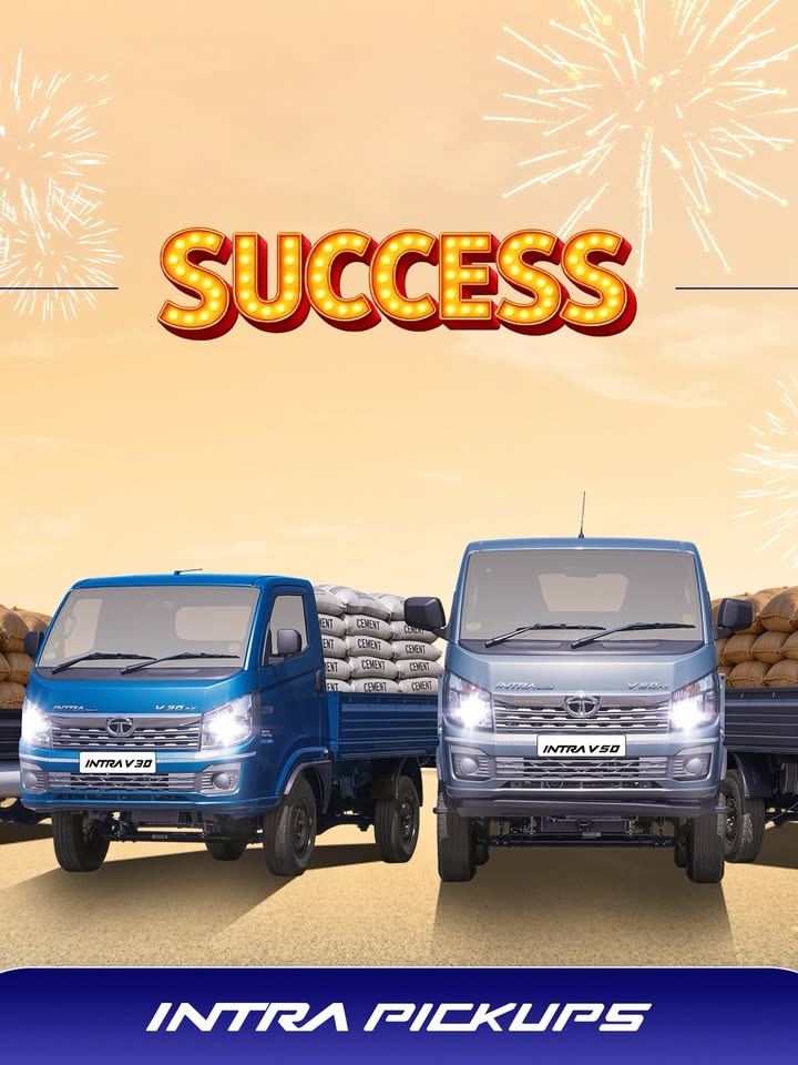 Intra Pickups delivering success at every mile. Making way for businesses to rise and prosper