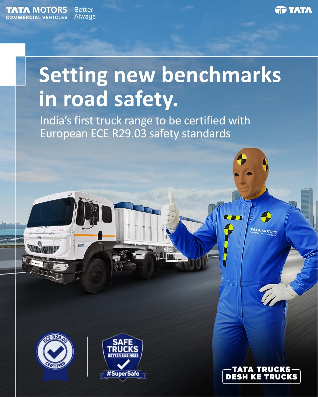 We are committed to go beyond whats expected and setting higher benchmarks for the entire industry