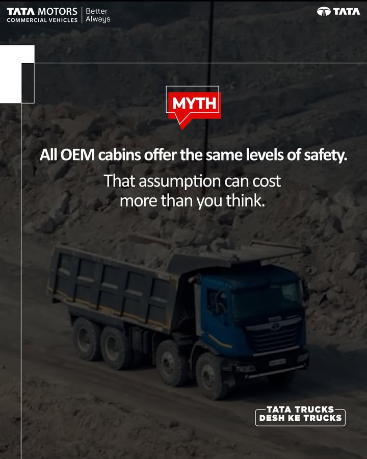MYTH All OEM cabins offer the same safety. REALITY Not all standards protect equally