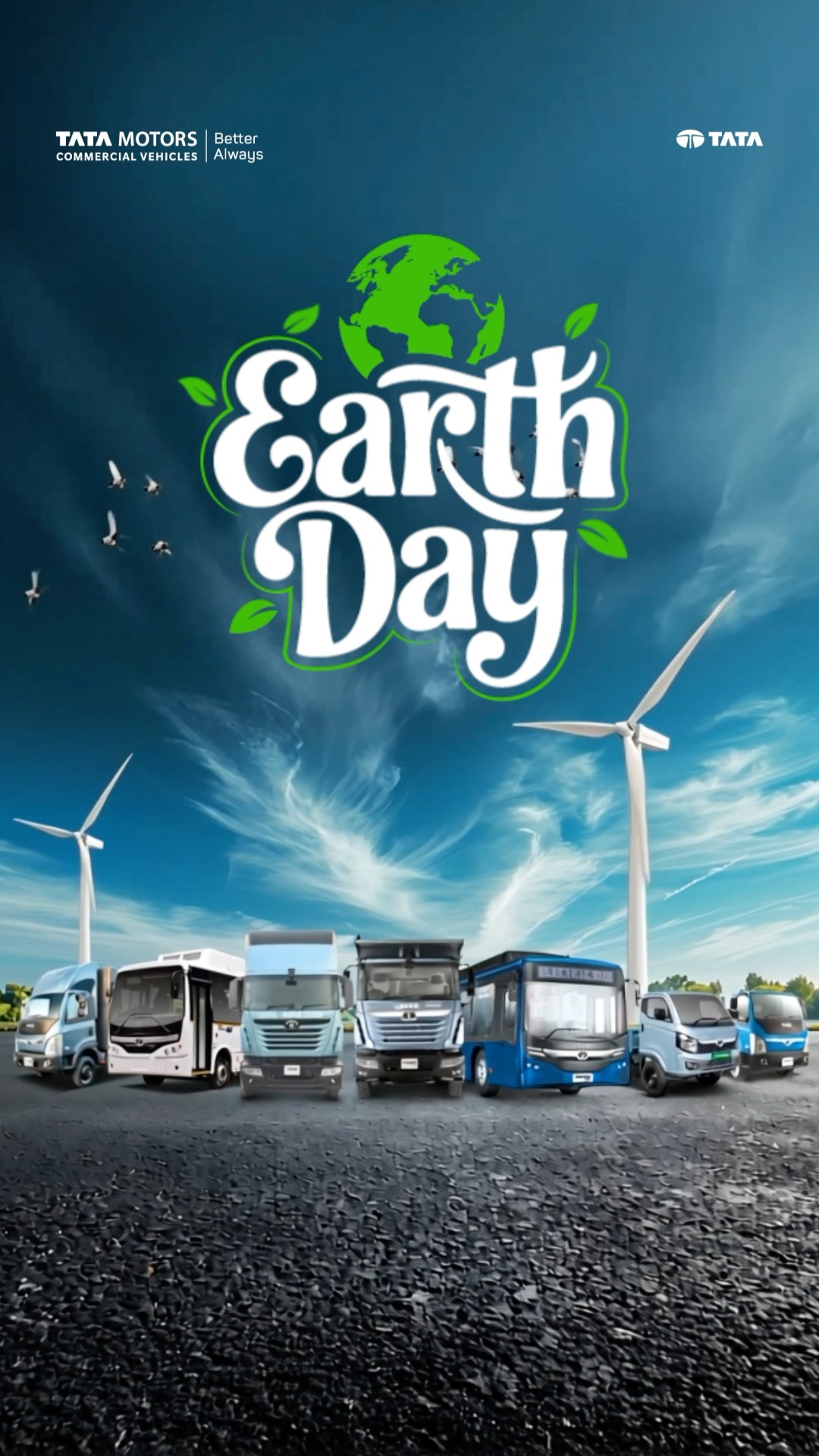 At Tata Motors Commercial Vehicles, we re accelerating towards a sustainable future with eco smart solutions for India