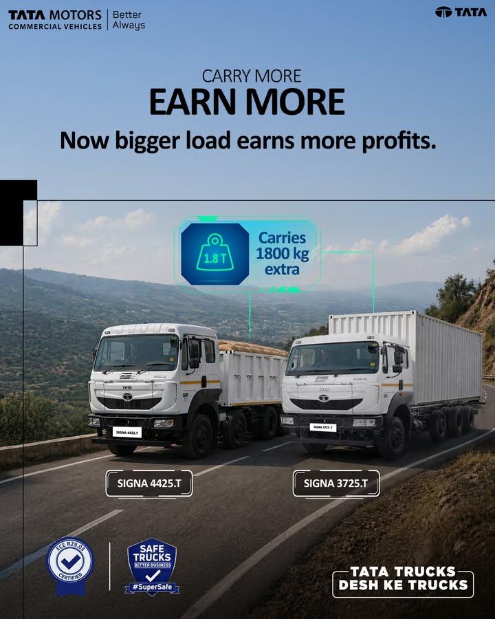 More load. More profit. Every trip