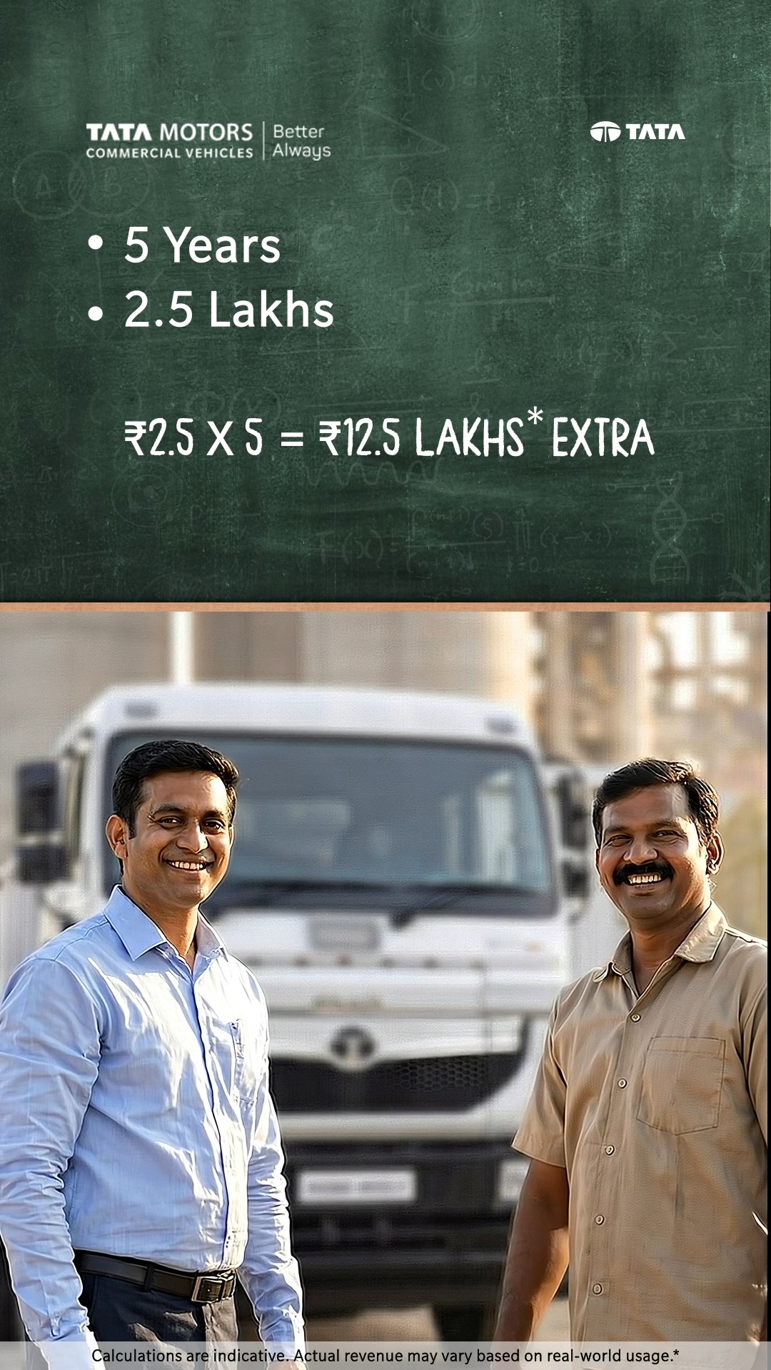 More payload More earning potential The Tata Signa 4932.T comes with 1