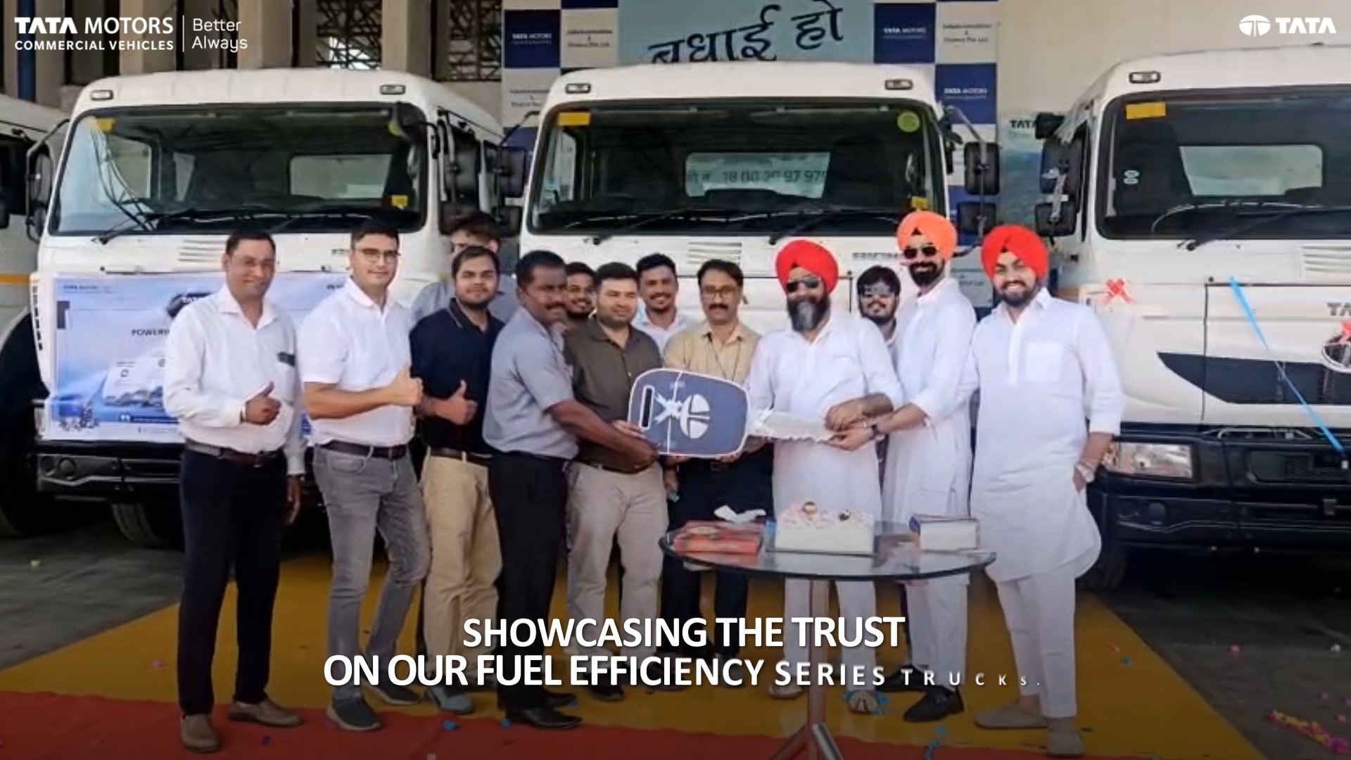 Daman Mandeep Roadlines has upgraded its fleet with 11 Fuel Efficiency Series Tata Signa 5532.S 4x2 trucks