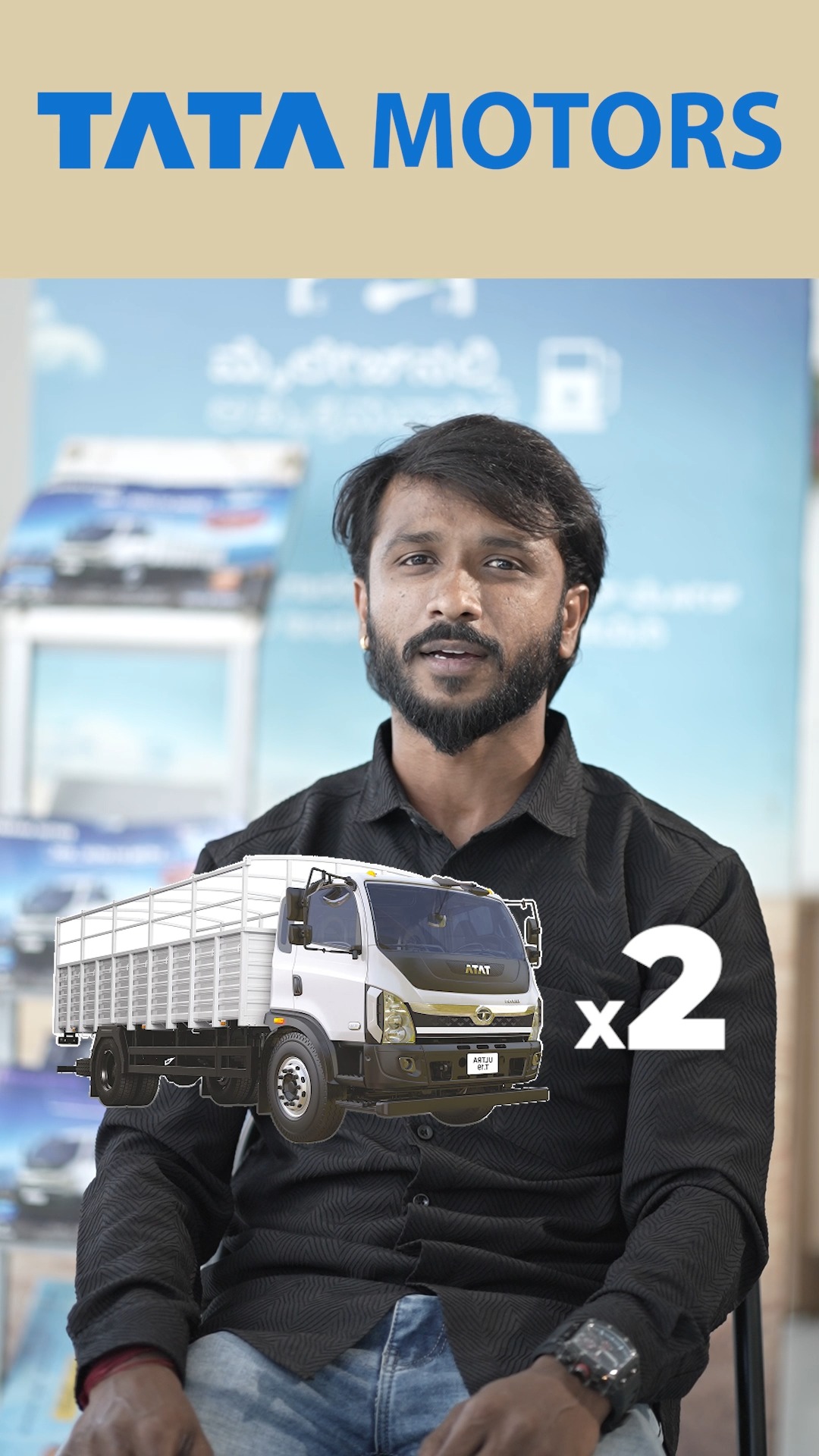 One truck. 60,000 extra every month. Mr Arun from Kochi is transforming his coconut transport business with the Ultra T