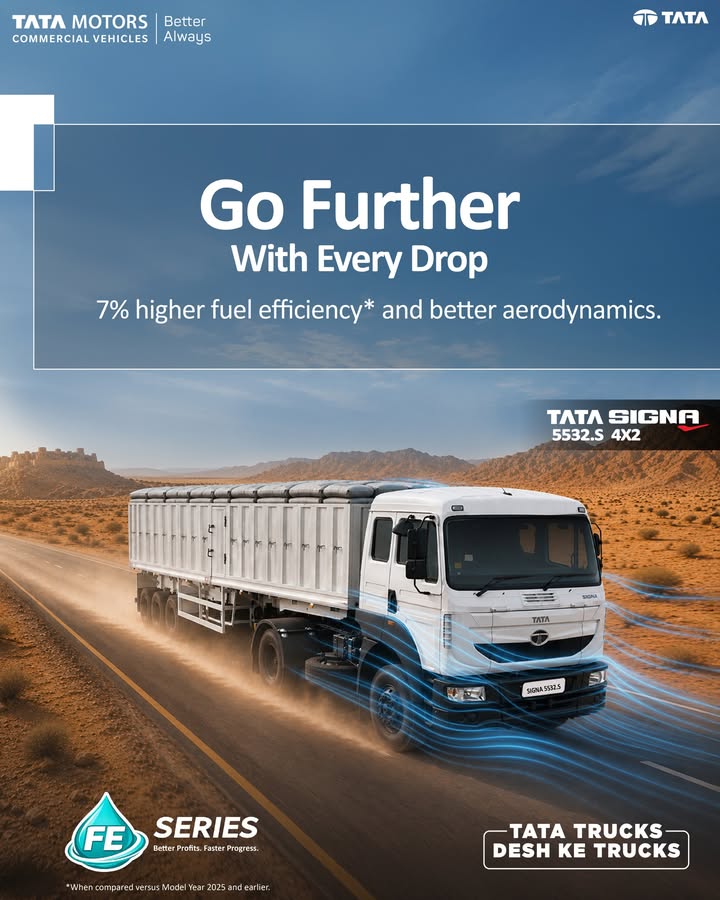 Every drop of fuel goes further when efficiency is built into the design