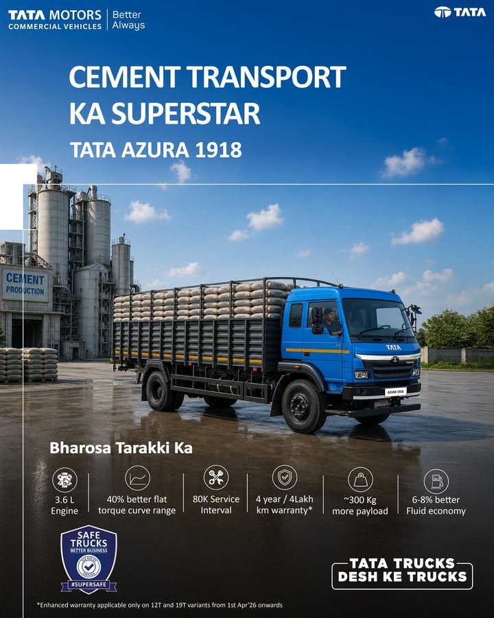 Every cement delivery demands strength you can depend on