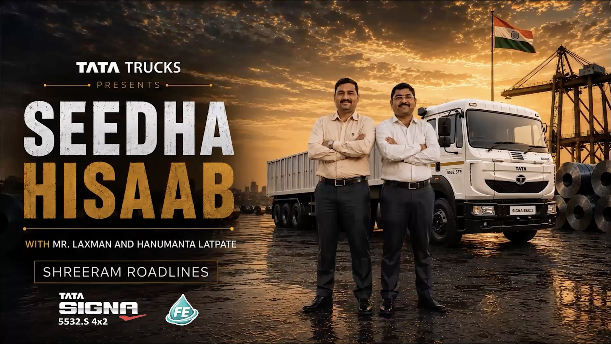 For Laxman and Hanumantha Latpate of Shreeram Roadlines, the hisaab is seedha. They started in 2022 with Tata