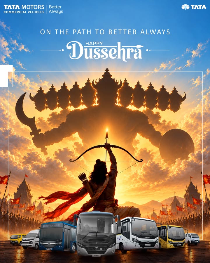 This Dussehra, may the victory of good over evil inspire new beginnings and brighter journeys ahead
