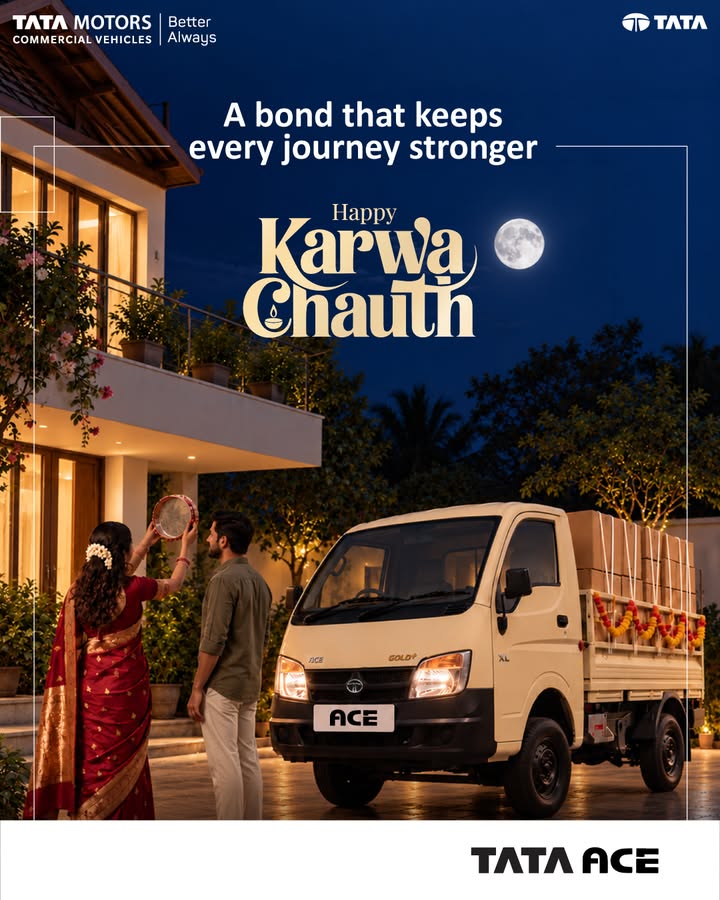 This Karwa Chauth, may every bond grow stronger, every journey be filled with love, and every effort bring happiness and pro...