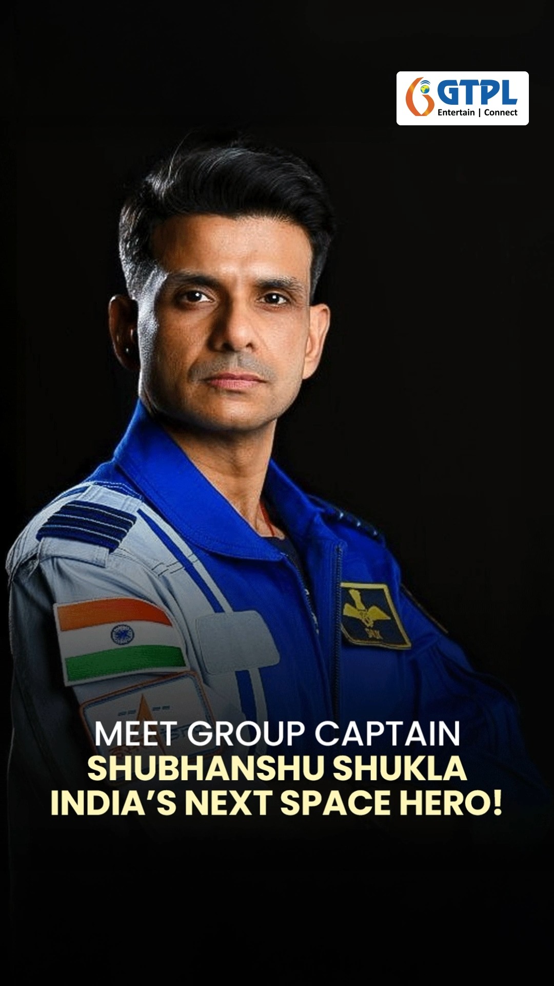 The stars have a new visitor from India Group Captain Shubhanshu Shukla will soar aboard SpaceXs Falcon 9 on Axiom Mission ...