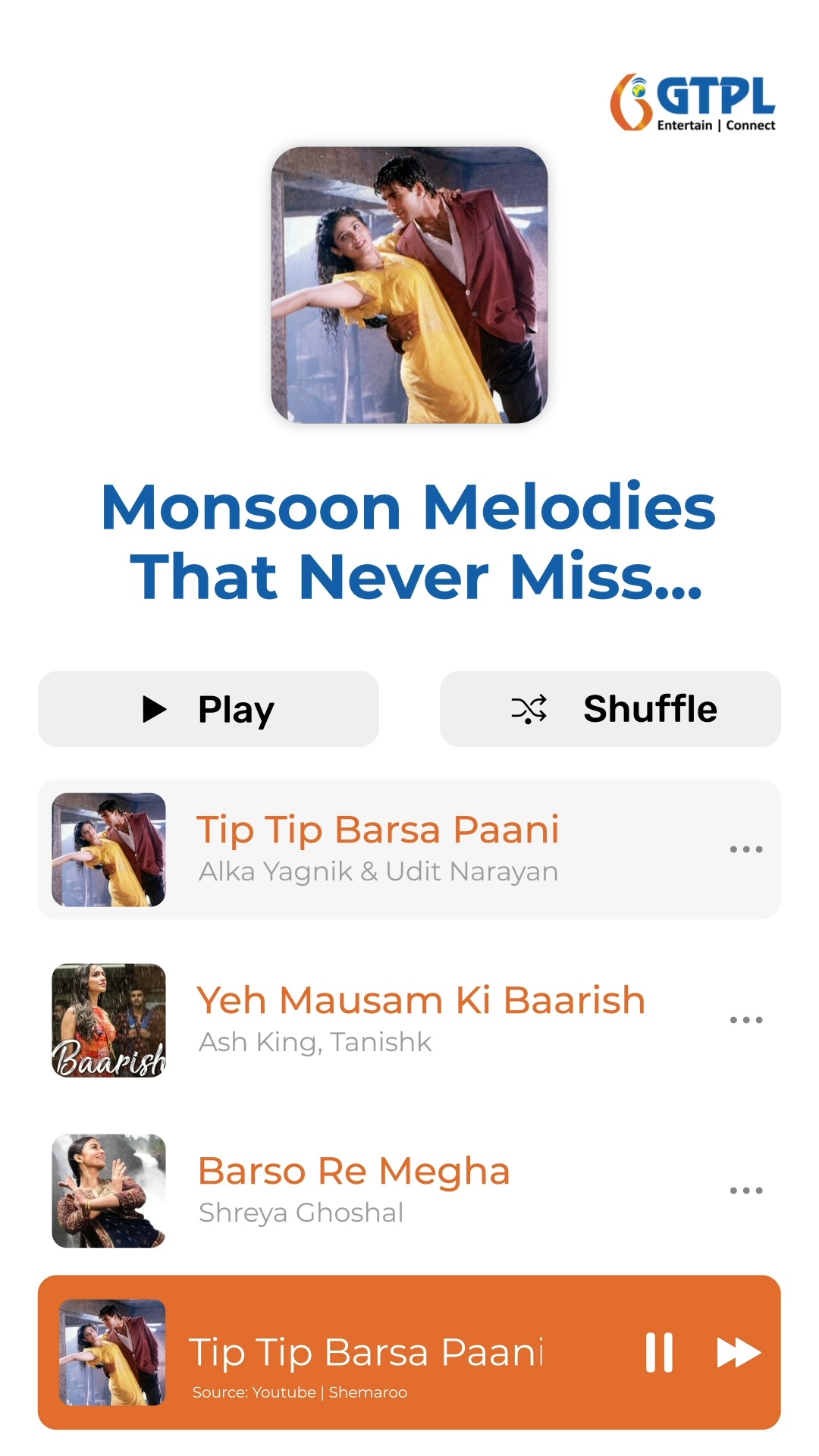 Let the beats sync with the raindrops and turn those grey skies into a cosy vibe