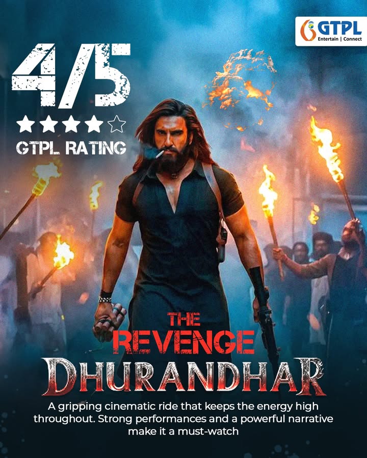 Ranveer Singh is in absolute command, delivering a performance that drives the films intensity throughout. With R