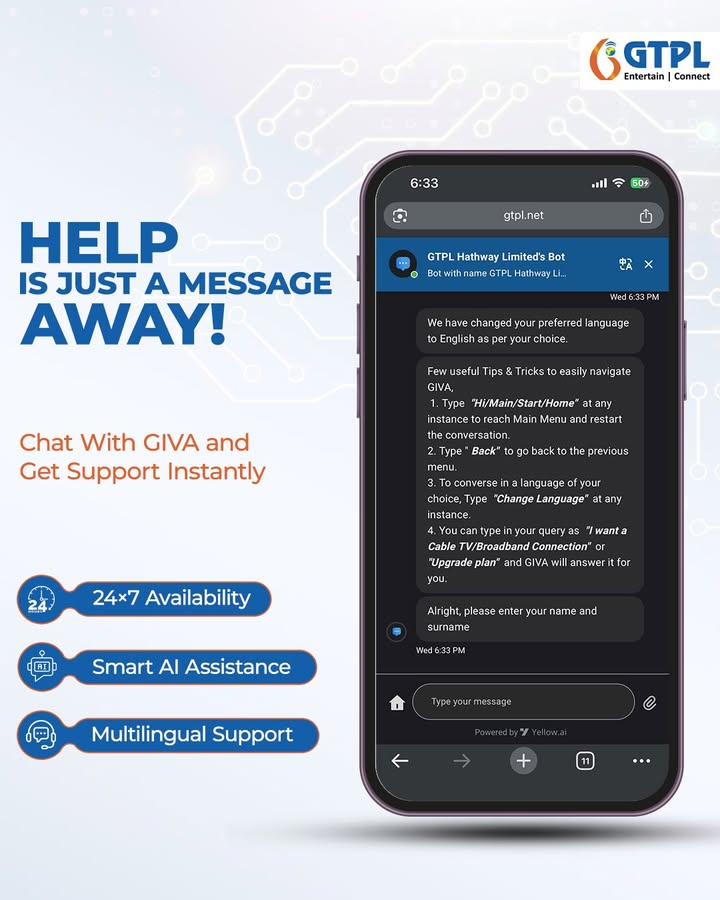 GTPL is built for convenience, and GIVA takes it a step further