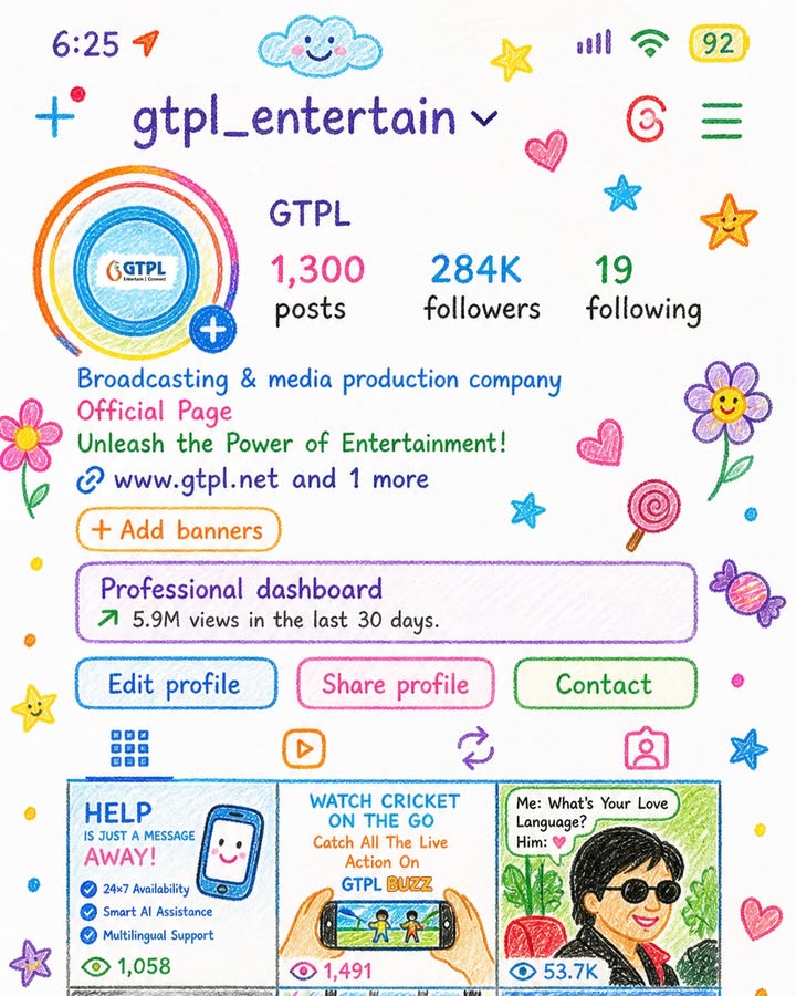 Great entertainment is always bright, bold, and colourful