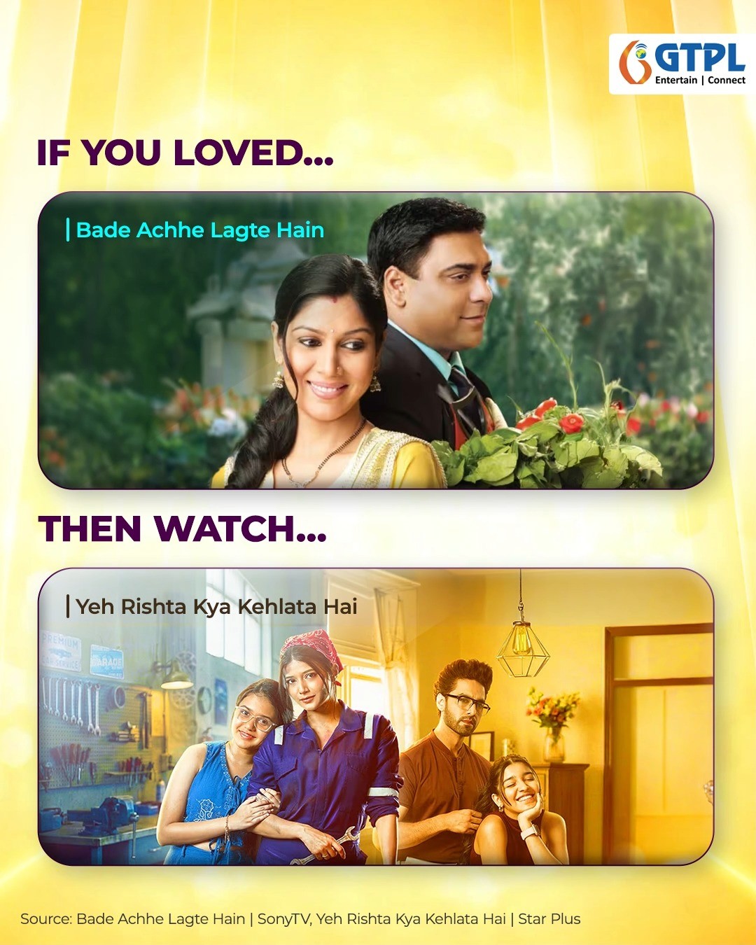 The best recommendations start with the shows you already love