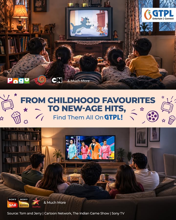 Different ages, different interests, different favourites, but one screen that brings everyone together