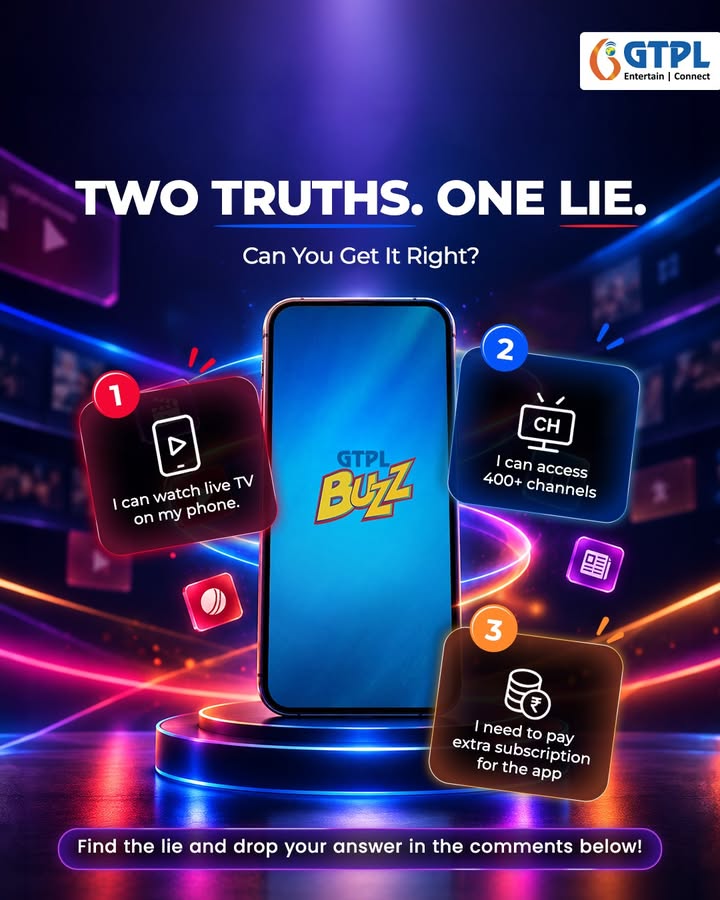 Two truths, one lie