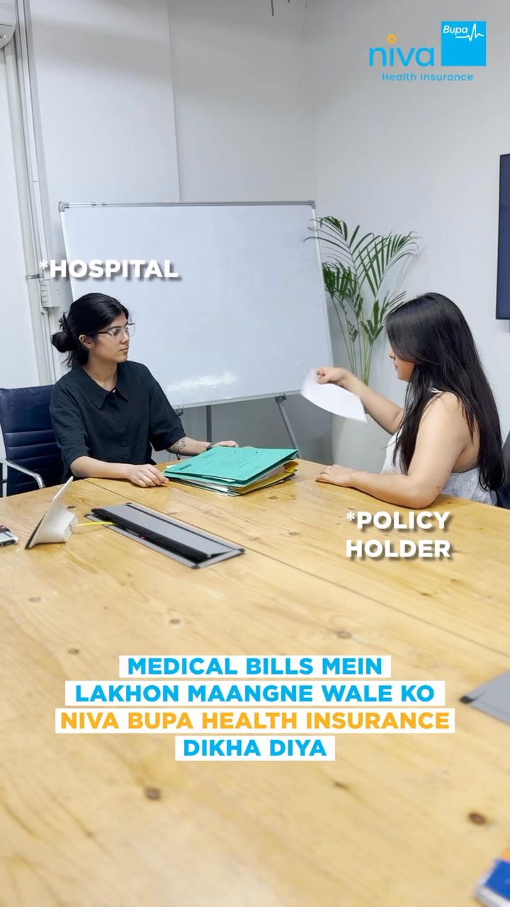 The biggest checkmate they never saw coming Having Niva Bupa Health Insurance that actually backs you up