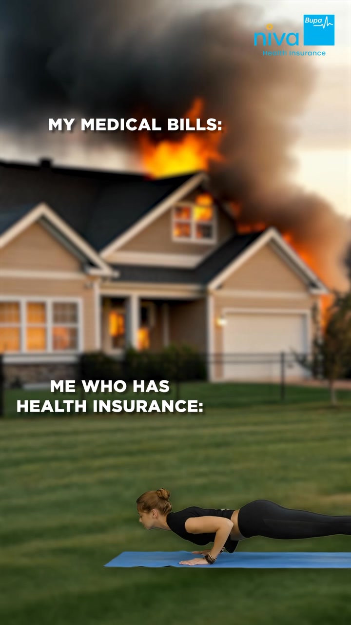 What yoga does for your mind and body, health insurance does for your future