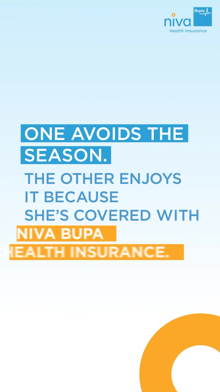 The rain feels better when youre not worried about falling sick With Niva Bupa Health Insurance, you re protected, no...